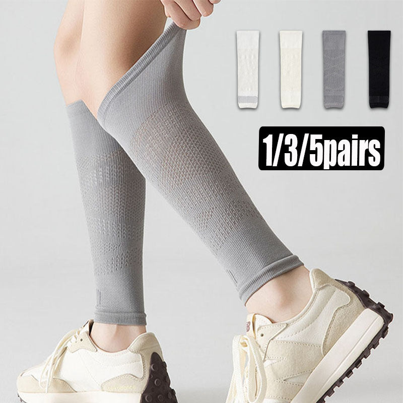 Compression Sleeve Calf - 1/3/5 pares de mangas de compresión