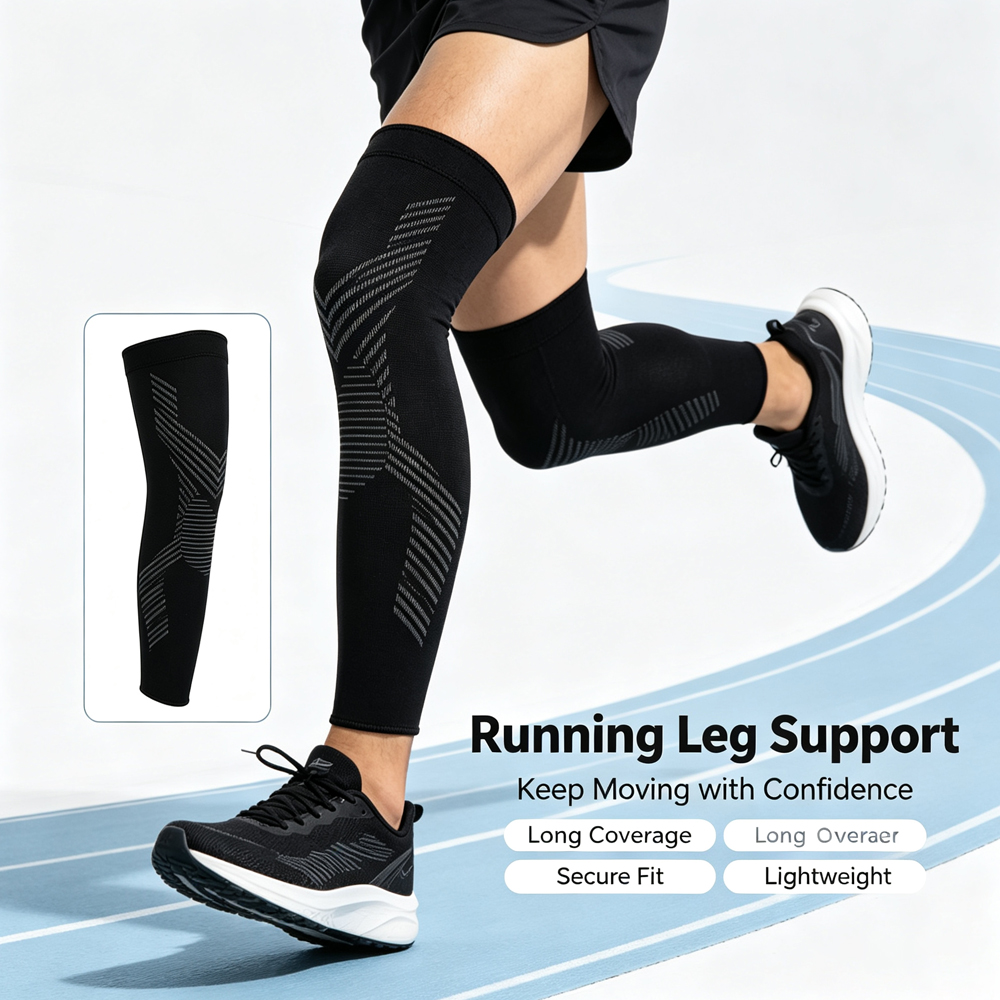 Compression Sleeve Calf - 1/2 unidades de mangas de compresión