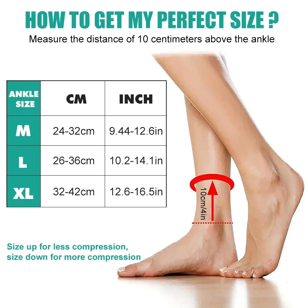 1 Pieza de Tobillera de Compre - Ankle Brace Sock reseña y precio