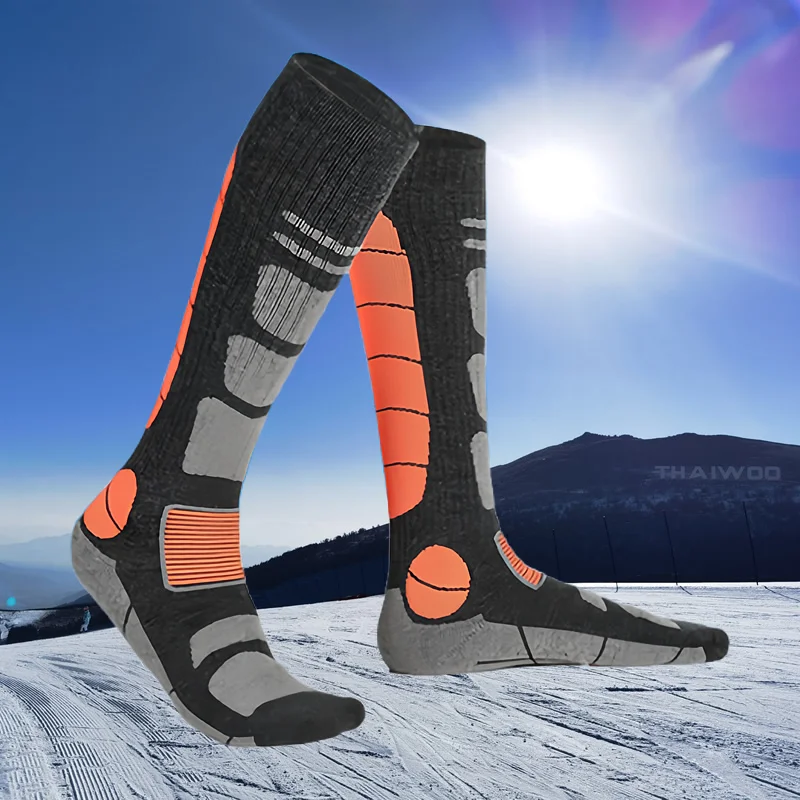 1 par de calcetines de esquí d - Thermal Sock Winter reseña y precio