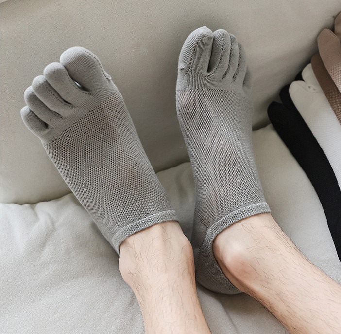 5 pares de calcetines invisibl - Toe Sock Split reseña y precio