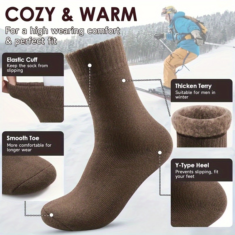 1 par de calcetines de inviern - Thermal Sock Winter reseña y precio