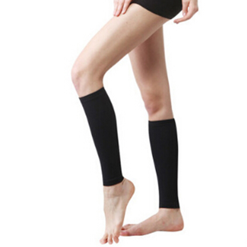 2 pares/lote de medias elástic - Compression Sleeve Calf reseña y precio