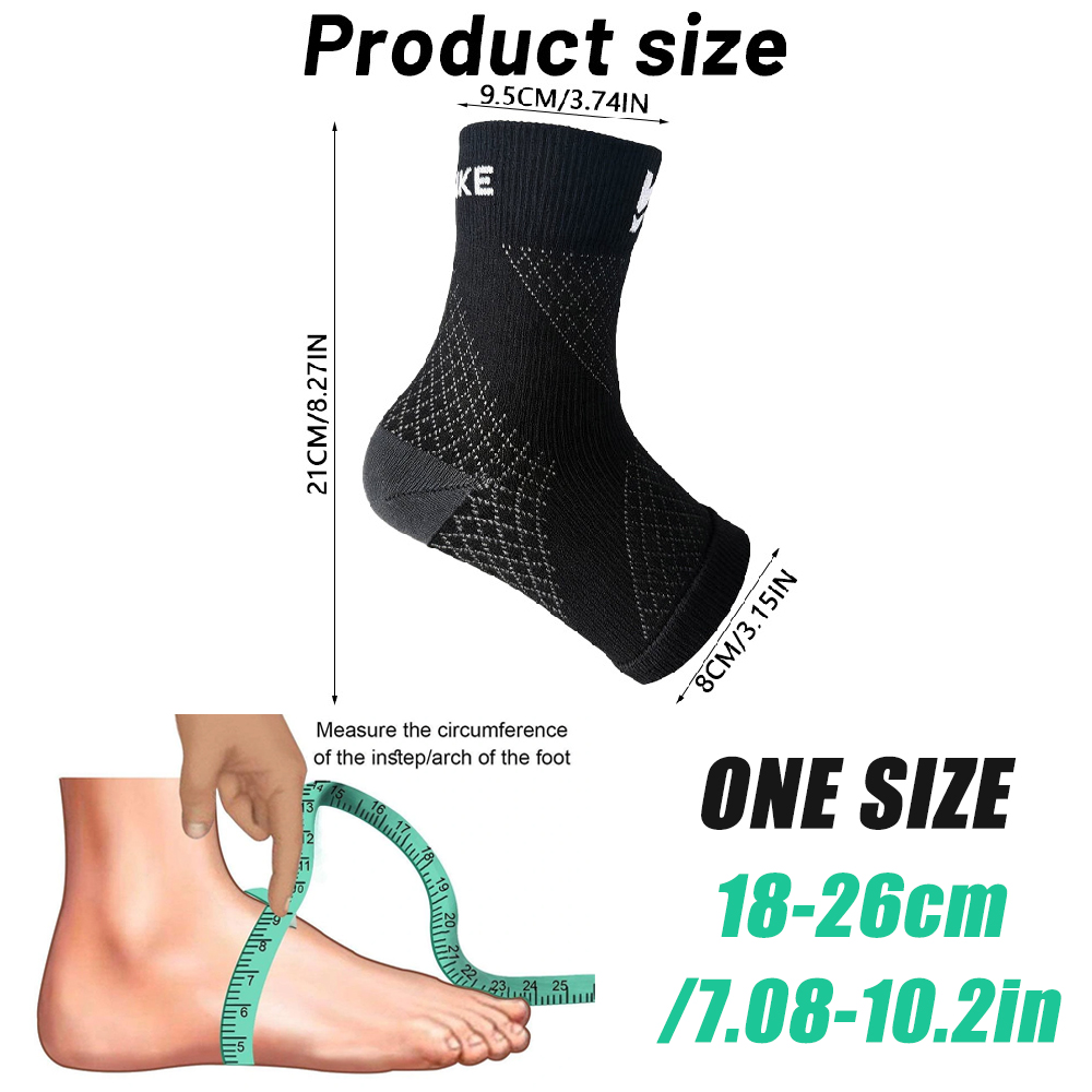 1 par de calcetines de compres - Ankle Brace Sock reseña y precio